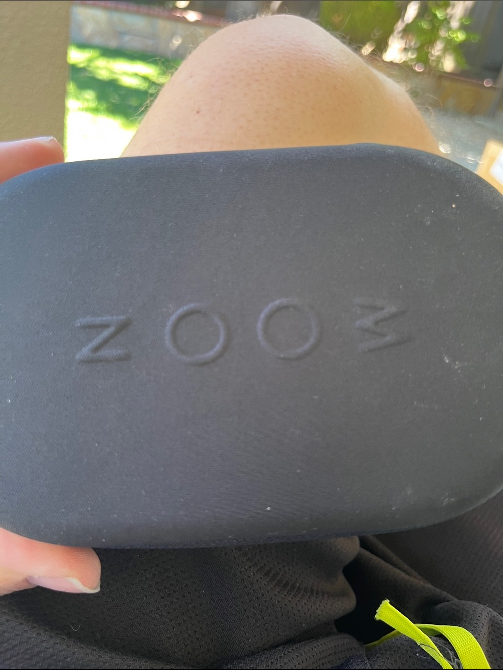 Zoom Black Embossed Protective VR/AR Accessory Case